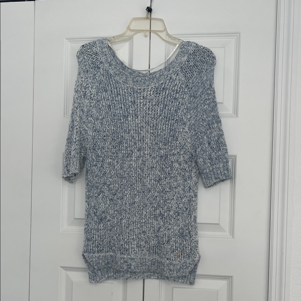 Juicy Couture Blue-Gray Knit Sweater